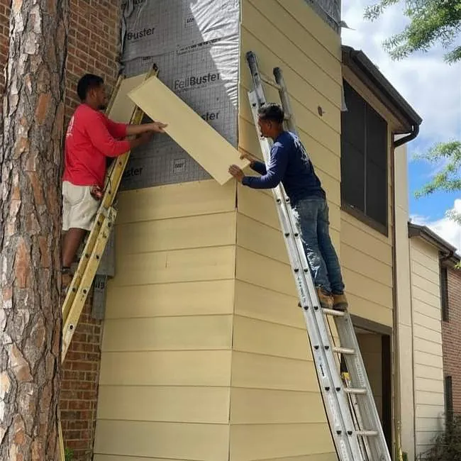 LSR siding work